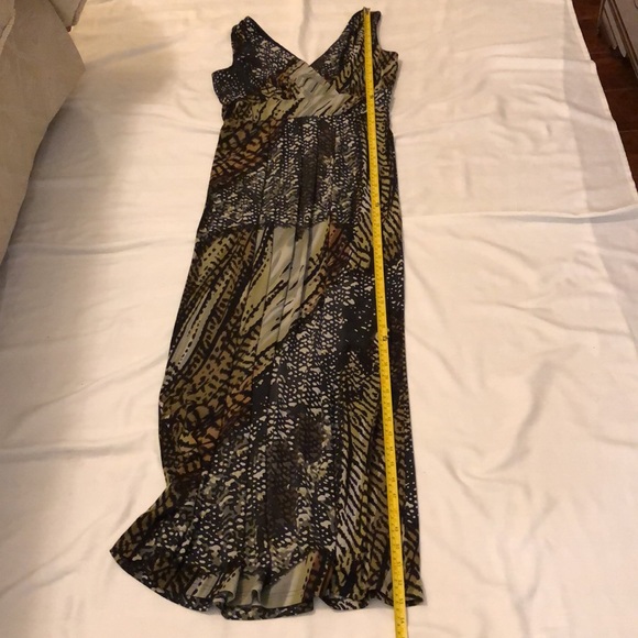 CLEO NWOT Vintage Size 4 Maxi dress multicolour prairie festival/wedding #095 - Picture 10 of 14